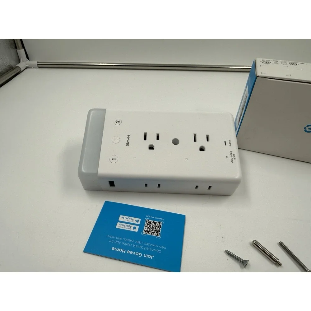 Smart Plug Outlet Extender, 3-Sided Smart Power‎ Strips with 2 Smart Outlets &